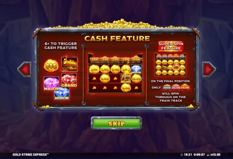 Screenshot 1 van Gold Strike Express
